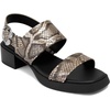 image:imageAerosoles Womens DoveChampagne Metallic Snake Print