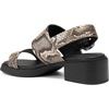 image:imageAerosoles Womens DoveChampagne Metallic Snake Print