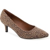 image:imageAerosoles Womens ElilLeopard Faux Suede