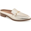 image:imageAerosoles Womens ErikGold Metallic Lizard Faux Leather