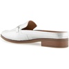 image:imageAerosoles Womens ErikSilver Metallic Textured Faux Leather
