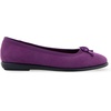 image:imageAerosoles Womens Homebet FlatsDark Purple Faux Suede