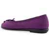 image:imageAerosoles Womens Homebet FlatsDark Purple Faux Suede