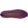 image:imageAerosoles Womens Homebet FlatsDark Purple Faux Suede