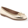 image:imageAerosoles Womens Homebet FlatsGold Metallic