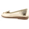 image:imageAerosoles Womens Homebet FlatsGold Metallic
