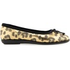 image:imageAerosoles Womens Homebet FlatsGold Metallic Leopard