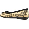 image:imageAerosoles Womens Homebet FlatsGold Metallic Leopard