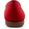 image:imageAerosoles Womens Homebet FlatsRacing Red Faux Suede