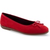 image:imageAerosoles Womens Homebet FlatsRacing Red Faux Suede