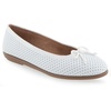 image:imageAerosoles Womens Homebet FlatsWhite Perf