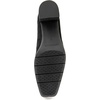 image:imageAerosoles Womens MidnightBlack Stretch Faux Suede