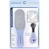 image:imageAerosoles DoubleSided Foot File with Foot Scraper  Stainless Steel Pedicure Tool for Soft Smooth Feet