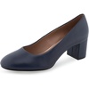 Navy Leather