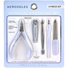 image:imageAerosoles Ladies 5 Piece maniucure and Pedicure Set