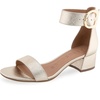 Gold Metallic Textured Faux Leather