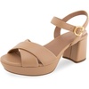 Beige Beige Leather