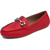 image:imageAerosoles Womens DallasRed Pebbled Faux Leather