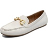 White Pebbled Faux Leather