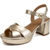 Soft Gold Metallic Faux Leather