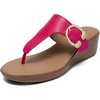 Magenta Faux Leather