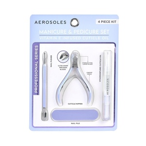 image:imageAEROSOLES 4PC MANI PEDI SET WCUTICLE OIL