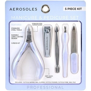 image:imageAerosoles Ladies 5 Piece maniucure and Pedicure Set