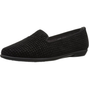 image:imageAerosoles Womens Betunia SlipOn Loafer with Memory Foam FootbedBlack Houndstooth