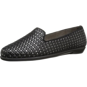 image:imageAerosoles Womens Betunia SlipOn Loafer with Memory Foam FootbedBlack Met Combo