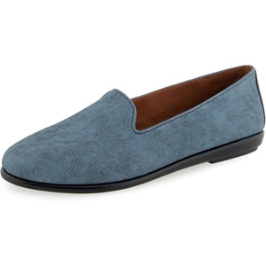 image:imageAerosoles Womens Betunia SlipOn Loafer with Memory Foam FootbedBlue Jean Textured Faux Leather