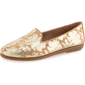 image:imageAerosoles Womens Betunia SlipOn Loafer with Memory Foam FootbedNatural CorkGold Floral