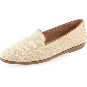 image:imageAerosoles Womens Betunia SlipOn Loafer with Memory Foam FootbedNatural Raffia