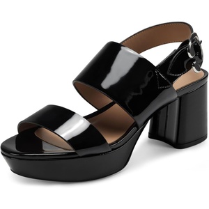 image:imageAerosoles Womens Camera Platform SandalBlack Patent