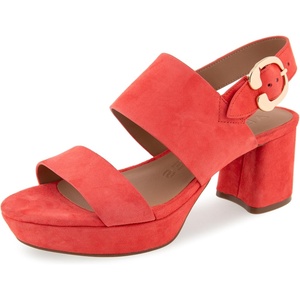 image:imageAerosoles Womens Camera Platform SandalCoral Suede