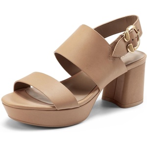 image:imageAerosoles Womens Camera Platform SandalNude Leather