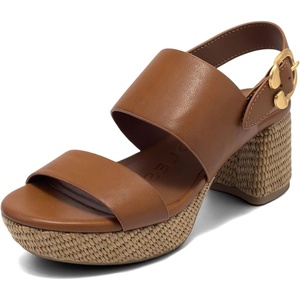 image:imageAerosoles Womens Camera Platform SandalTan Faux Calf