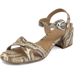 image:imageAerosoles Womens CinziaPale Yellow Faux Snake Print