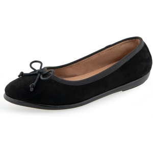 image:imageAerosoles Womens Homebet FlatsBlack Faux Suede