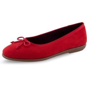 image:imageAerosoles Womens Homebet FlatsRacing Red Faux Suede